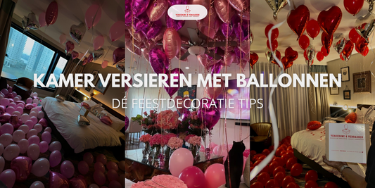 Kamer versieren met ballonnen: De feestdecoratie tips
